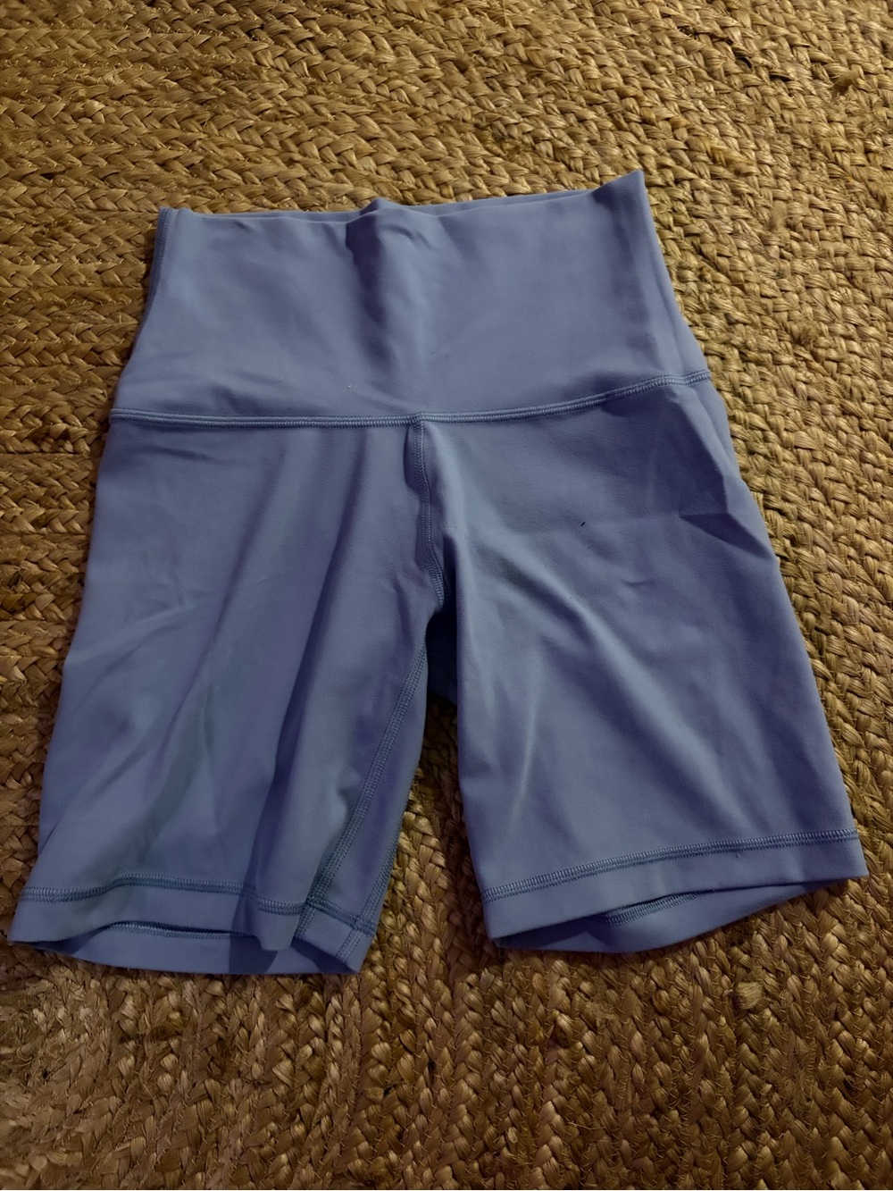 Aritzia High-Waist Athletic Bike Shorts - Periwinkle